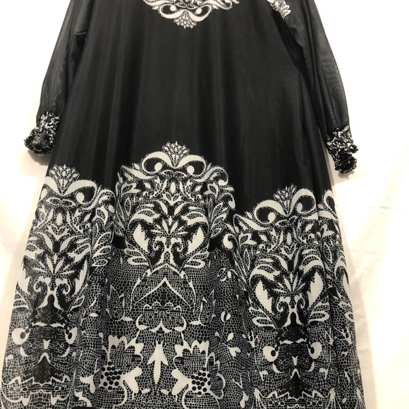 Women’s Haani Decorative Dress Black - Picture 4 of 9